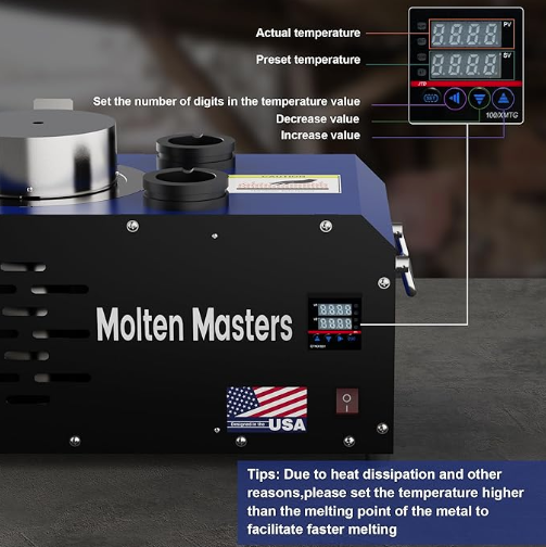 MMasters 3KG Electric Melting Furnace