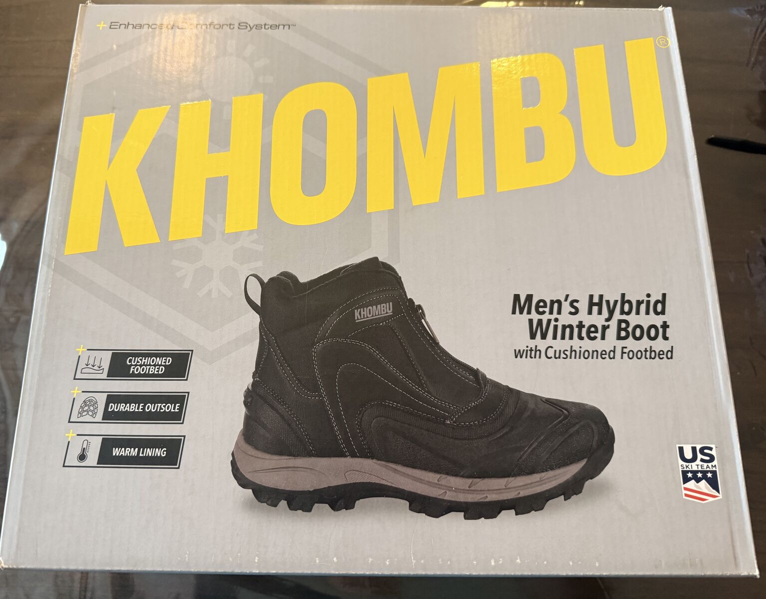 Brand New Mens Size 10 Hybrid Winter Boots