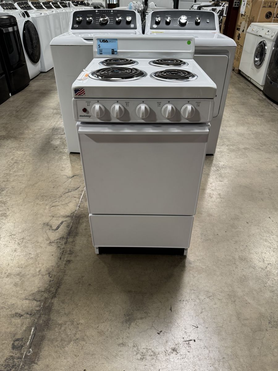 20” Electric Apartment Style Range