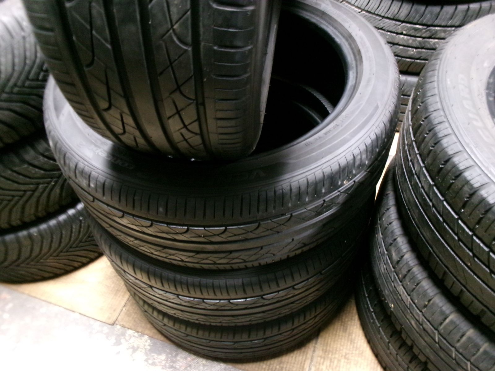 215/45R17 HANKOOK VENTUS V2 CONCEPT 2 SET OF USED TIRES