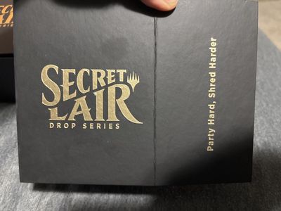 Magic The Gathering Secret Lair Drop Series: Party Hard, Shred Harder (Anguished Unmaking promo)