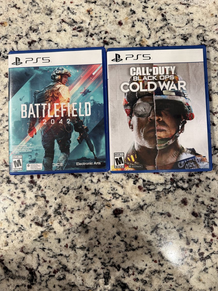 2 PS5 games for  sale 50 dollars for both