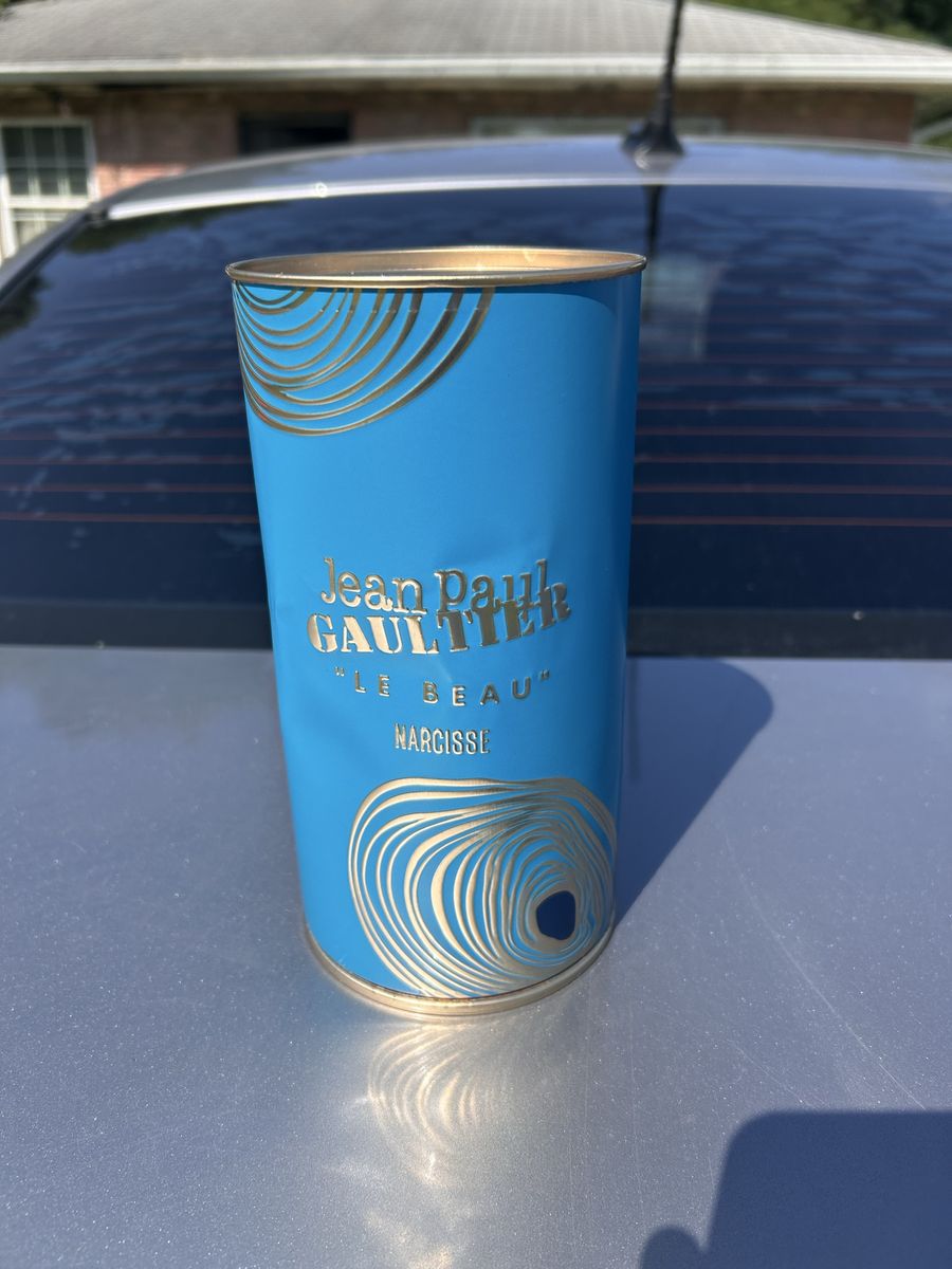 Jean Paul Gaultier Le Beau Narcisse Fragrance Bottle with Tin
