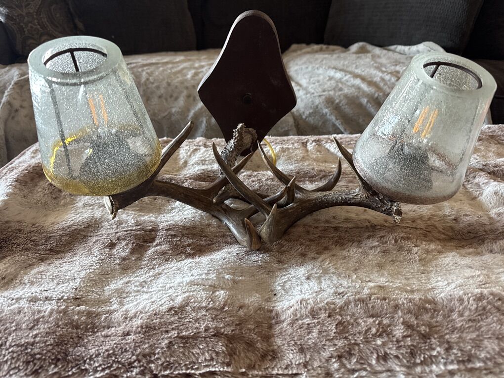 Antler Sconce Light