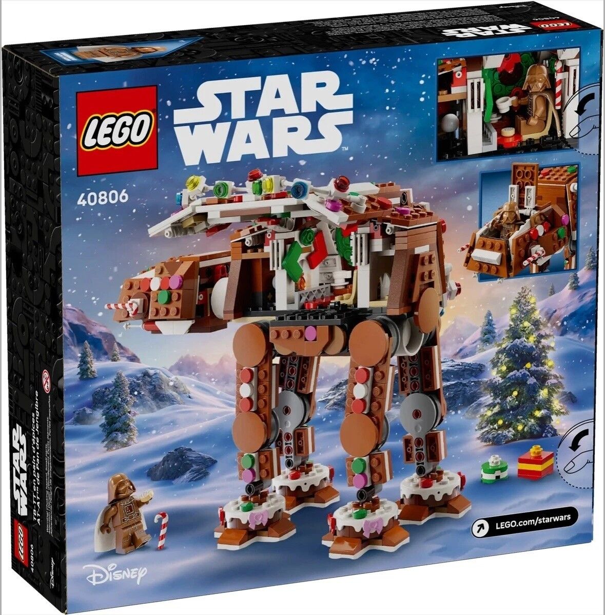 LEGO 40806 Gingerbread AT-AT Walker - New/Sealed