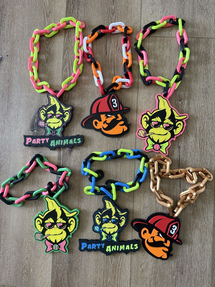 Banana Ball Hype Chains - Party Animals And Firefighters