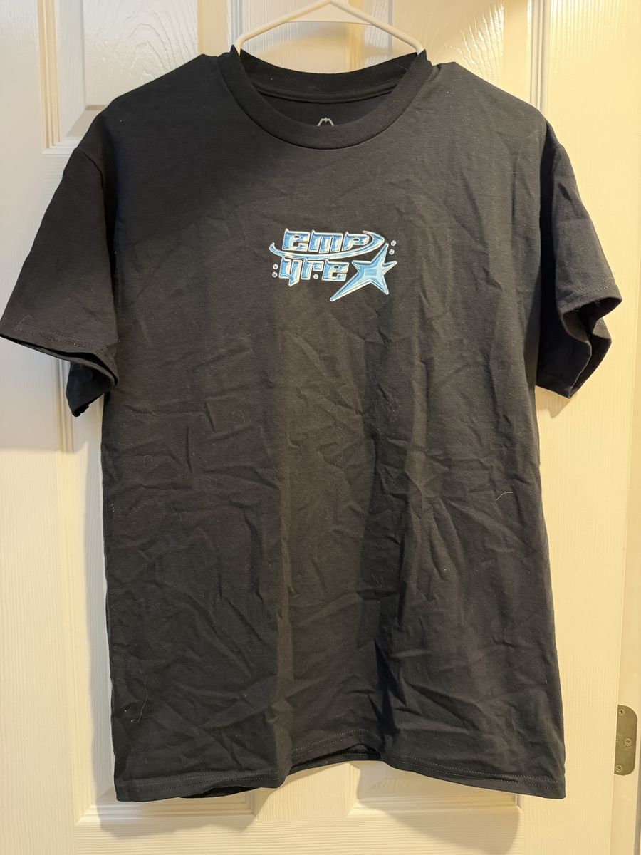 Empyre T-Shirt Black Graphic Tee Short Sleeve Adult Size Medium Casual Wear
