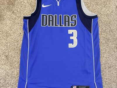 Nike Dallas Mavericks Davis 3 Icon Edition Swingman Jersey Size M