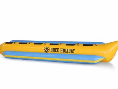 Dock Holiday 6-Passenger Inflatable Banana Tube