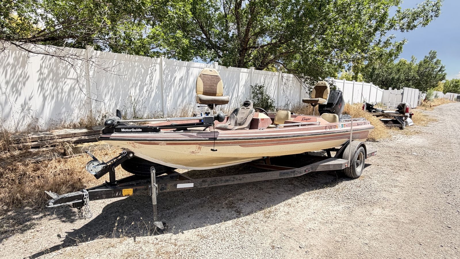 1980 Ranger fishing boat. 150 HP Mercury (Woods Cross)