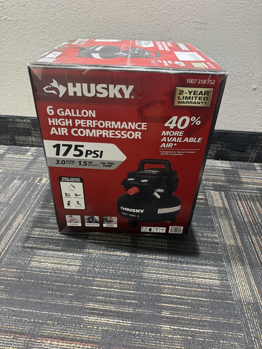 6 gallon air compressor