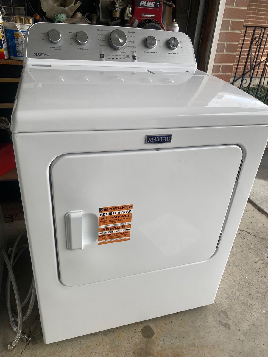 Maytag Electric Dryer – Model MED5053MW0