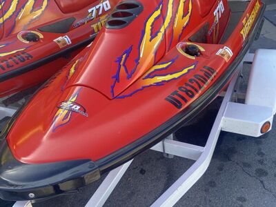 1996 Daytona 770 Wave Runners With Trailer
