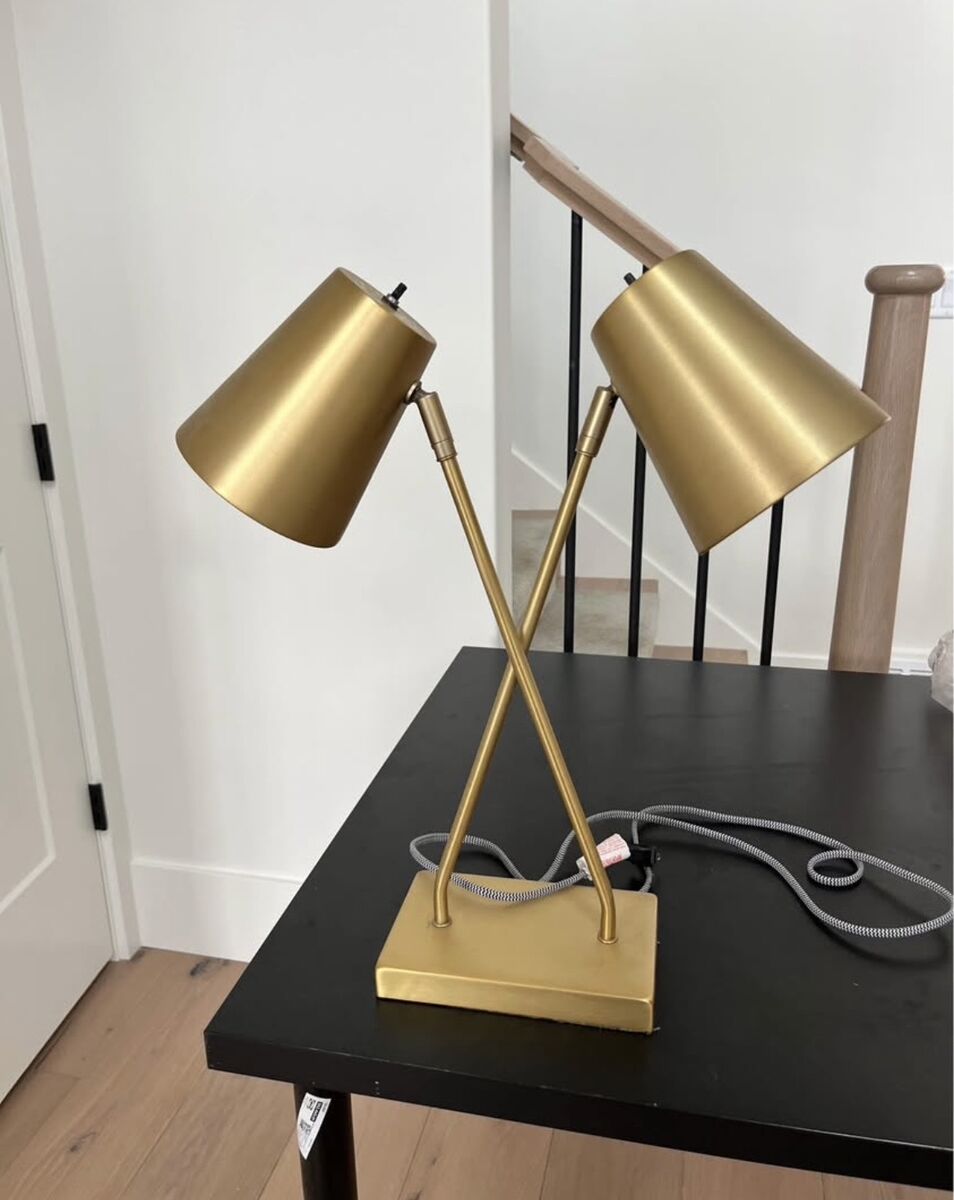 Gold Desk Lamp