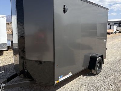 6x12 Look ST DLX Enclosed Cargo Trailer - 6'6" Interior - 3.5K GVWR - .080 PolyCor, Ramp Door