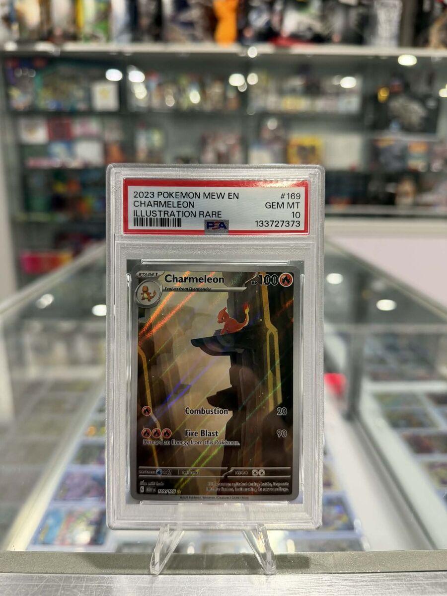 PSA 10 - Charmeleon Illustration Rare #169/165 Pokemon Scarlet & Violet 151 ENG