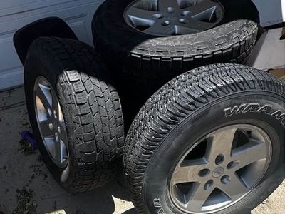 2014 OEM Jeep Wrangler 5 Tire/ Wheels & Body Parts