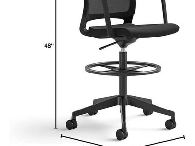 Extended-Height Office Chair