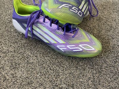 adidas F50 Elite FG Firm Ground Soccer Cleats Radiant Blaze Pack Size 9.5 JH7615