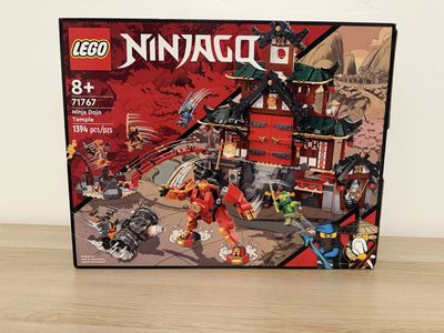 Used LEGO Ninjago Ninja Dojo Temple Set 71767 - 1394 Pieces