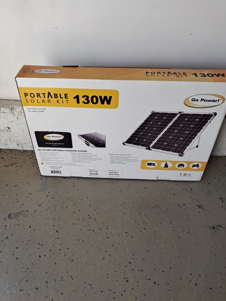 portable solar charging system camping