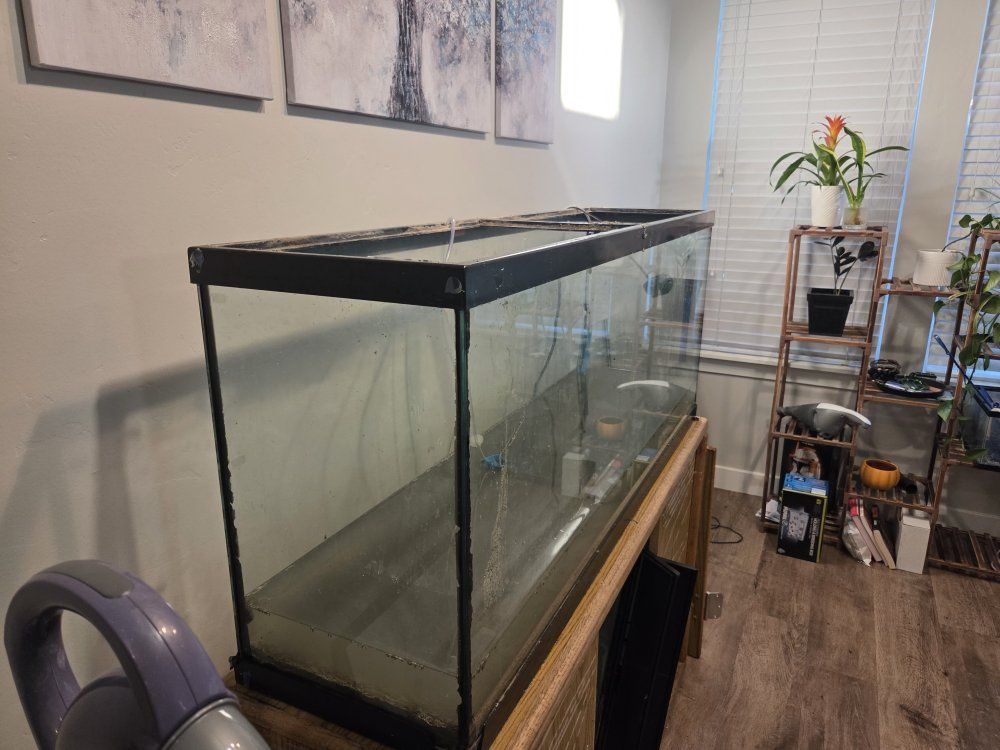 75 gallon fish tank with stand