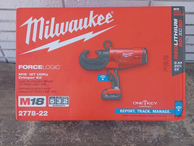 Milwaukee M18 12 Ton Utility Crimper Kit