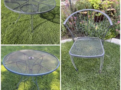 Woodard Vintage Patio Furniture For Sale! See Description