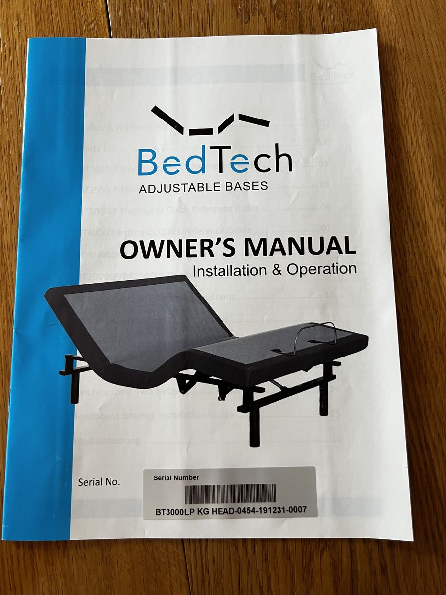 King Size BedTech Adjustable Base