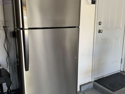 Frigidaire LFTR1821TF 18 Cu. Ft. Stainless Steel Top Freezer Refrigerator