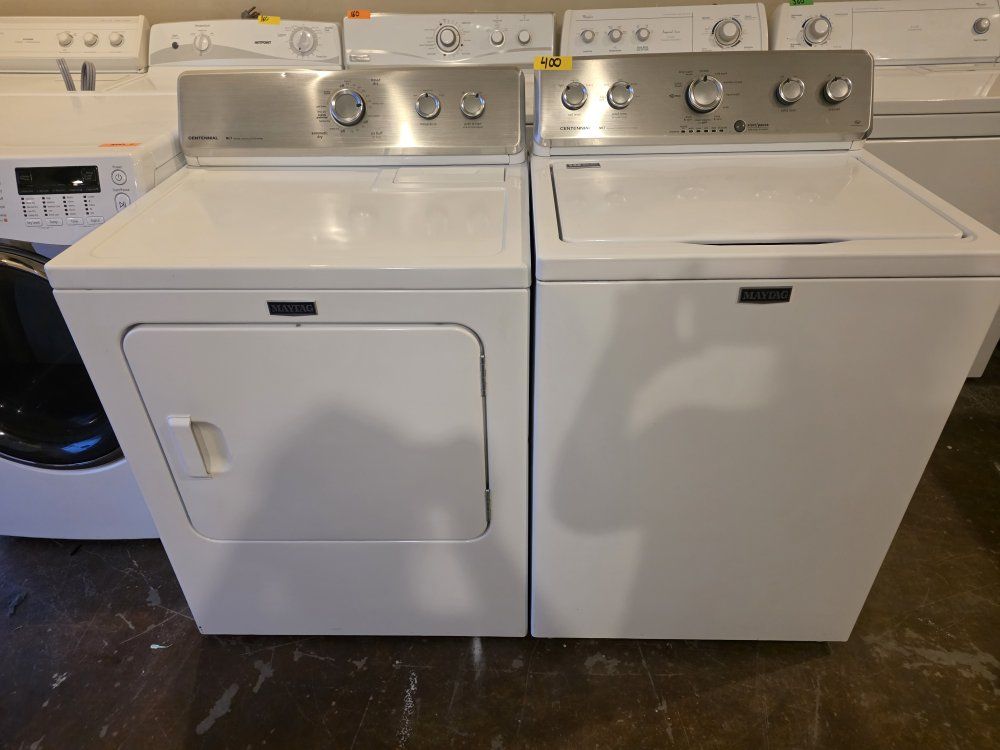 Maytag washer and electric dryer