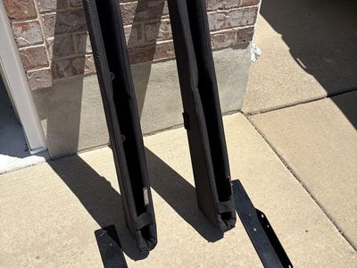 Scabbard Technology Inc Black Padded Scabbards with Metal Mounts