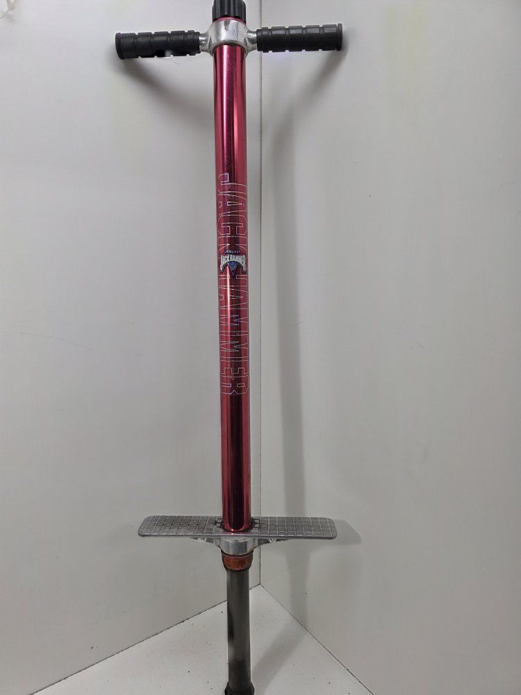 Huffy Micro Jackhammer Pogo Stick - Red/Black Heavy Duty
