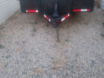 16 ft flatbed trailer