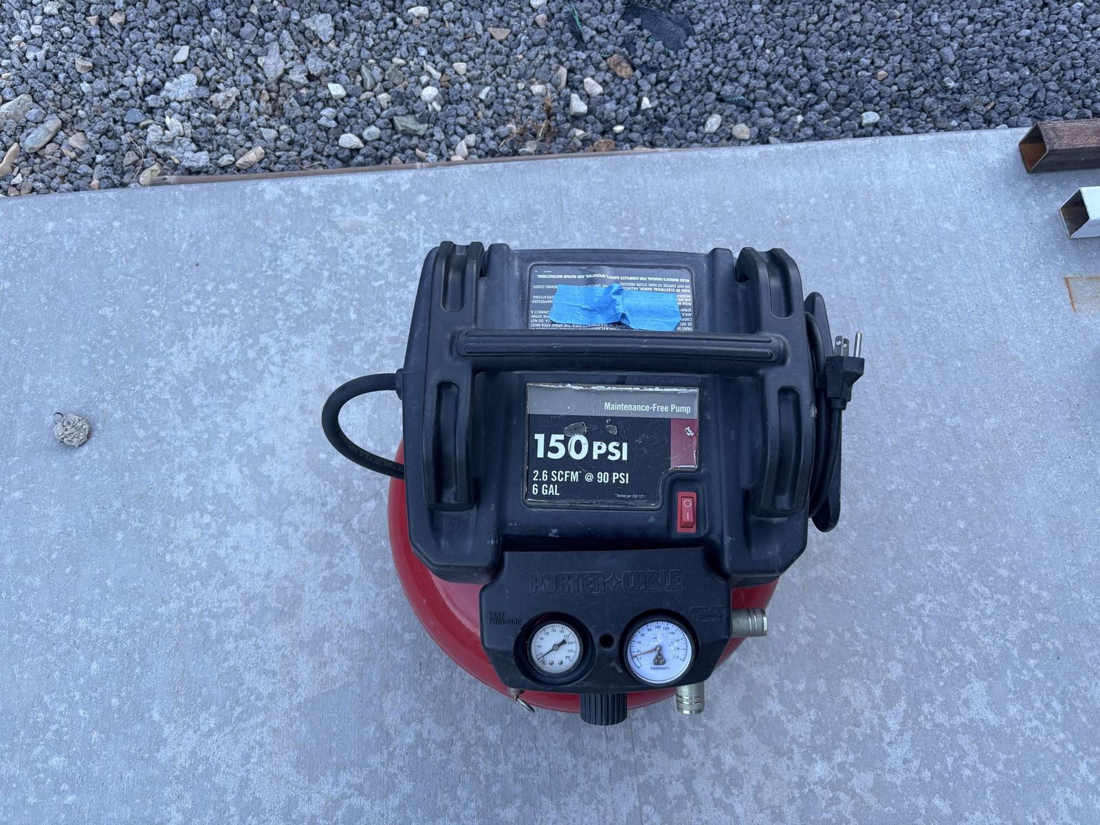 Porter Cable air compressor
