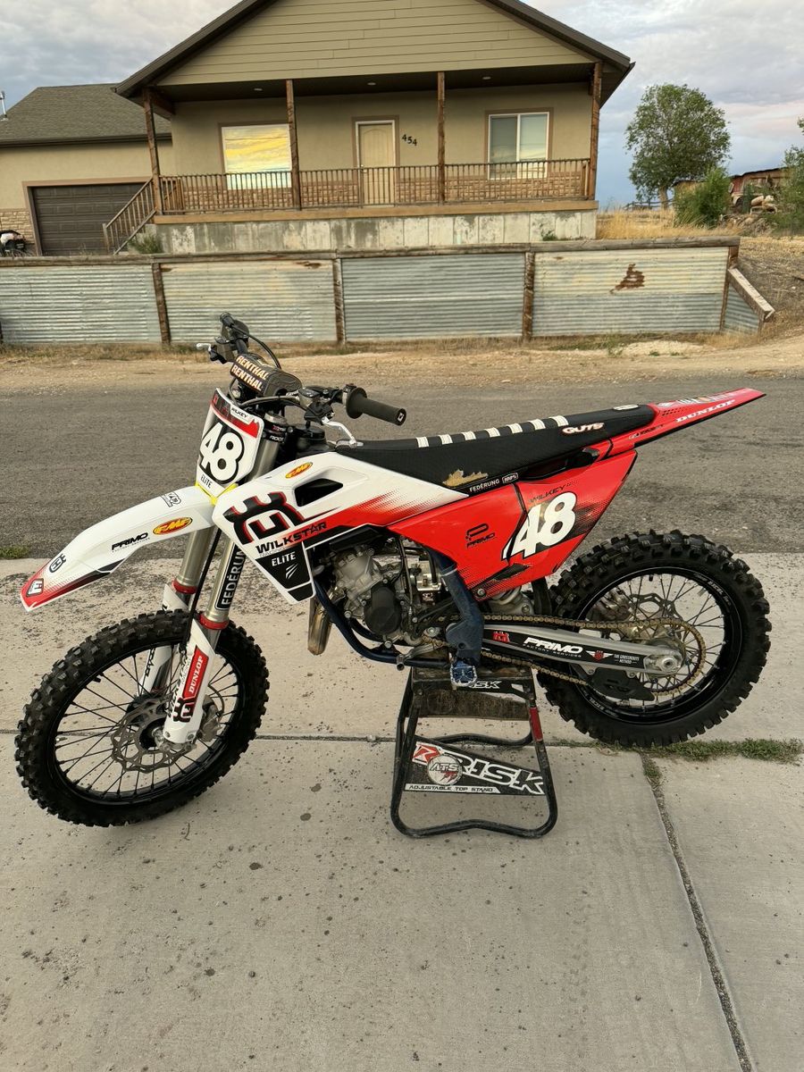 2025 Husqvarna TC 85 (Super Mini 105) New top end with XTRIG Triple Clamps & SmartCarb. Ready to Go