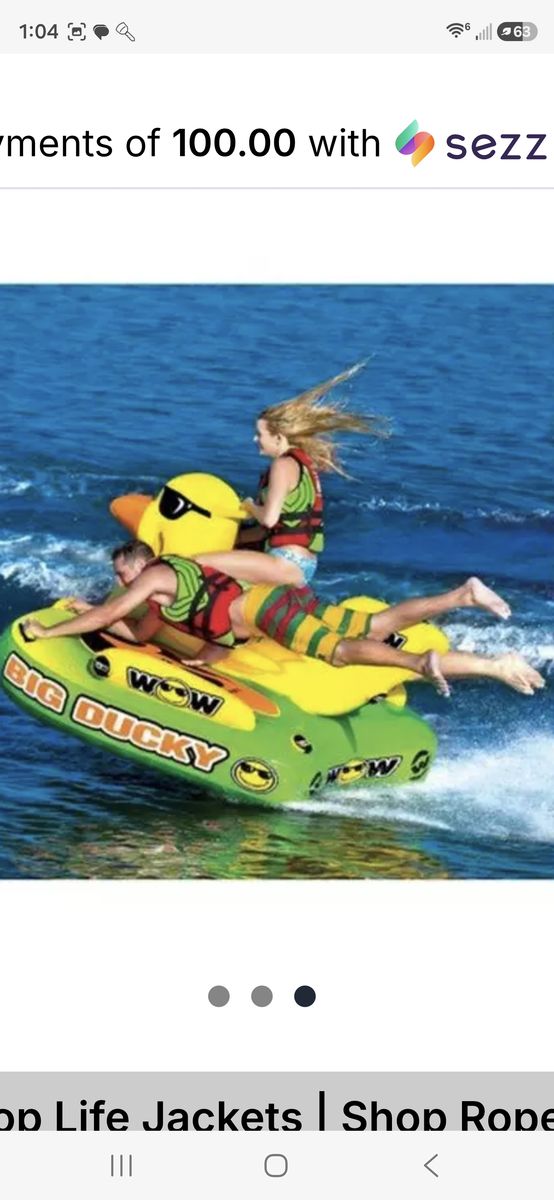 Duck waves tube