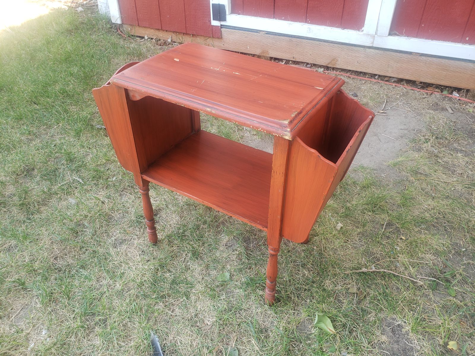 Vintage Magazine Table