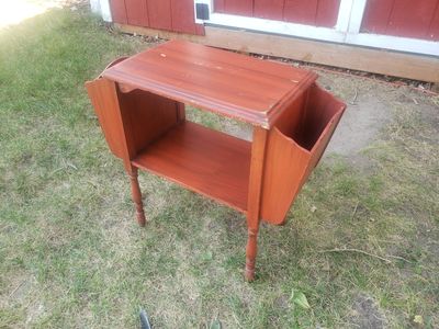 Vintage Magazine Table