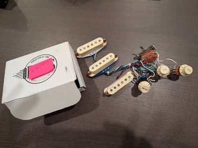 Fender gen 3 noiseless N3 pickups