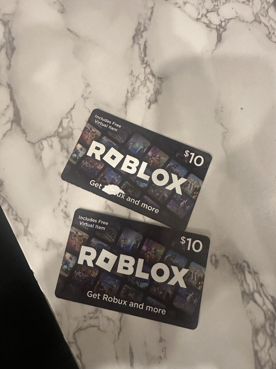 $20 in Roblox Gift Cards