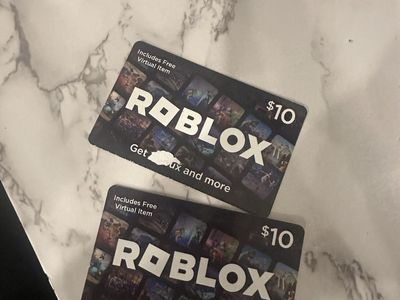 $20 in Roblox Gift Cards