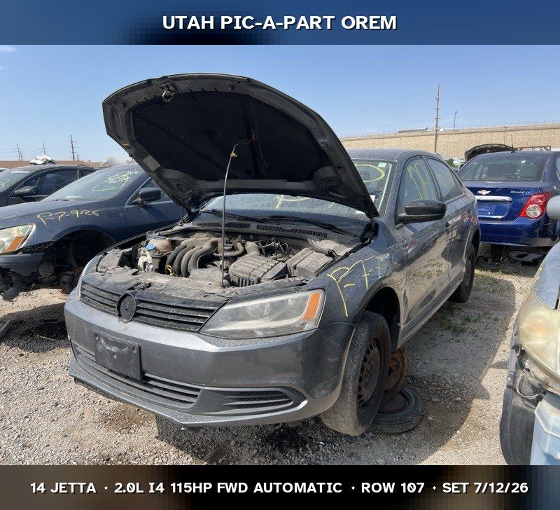 2014 Volkswagen Jetta Mk6 Parts - UTPAP Orem