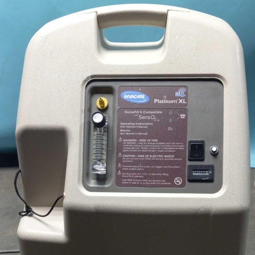 INVACARE Platinum XL Oxygen Concentrator HomeFill