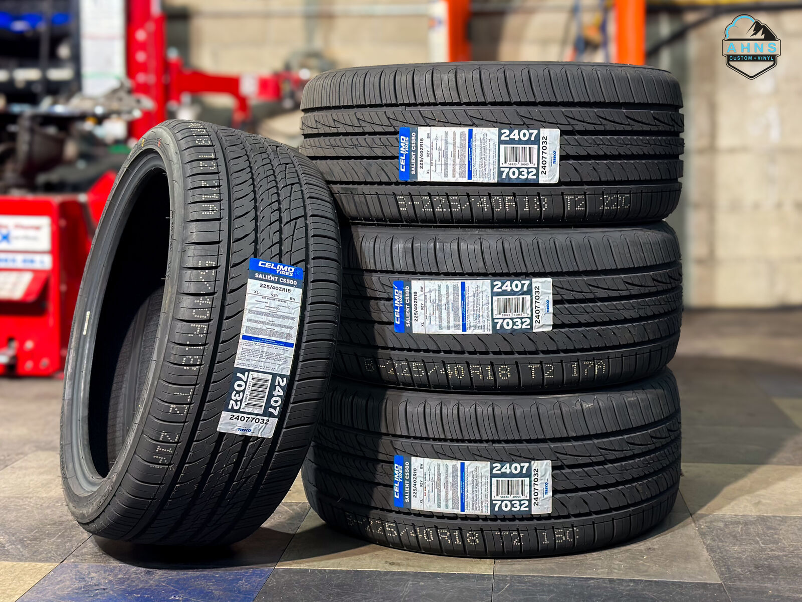 New | 225/40r18 Set of Four | 50,000 Mileage Warranty | 225 40 18 Celimo Tires | Subaru | Honda | VW | Audi | Lexus