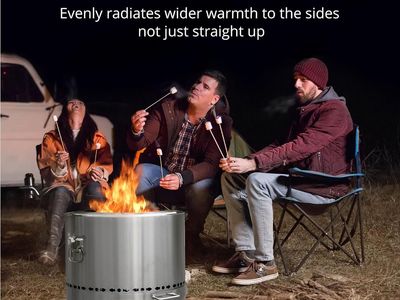 SWIPESMITH Smokeless Fire Pit