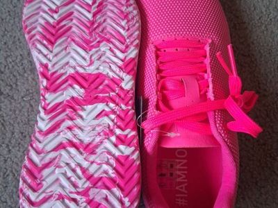 NOBULL Neon Pink SuperFabric Trainer Athletic Shoes Brand New with Tags