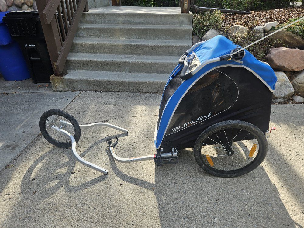 Burley Encore 2-Seat Kids Bike Trailer & Stroller Conversion Kit