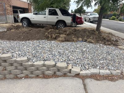 Sod and dirt