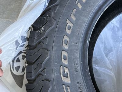 Free: Three BF Goodrich KO2 All Terrain Tires